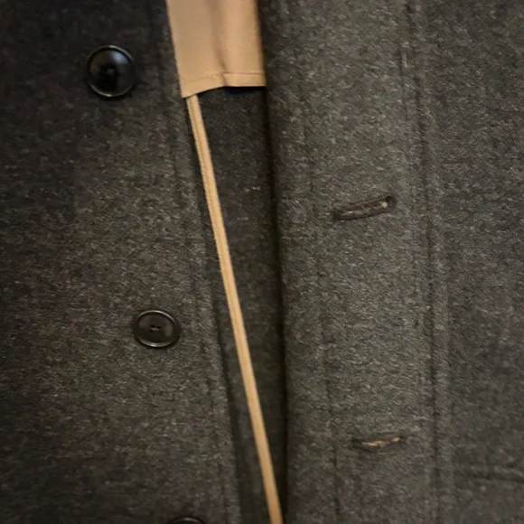 NWT Banana Republic Oversized Melton Balmacaan Coat - $449 Retail - Size Large - Picture 3 of 14